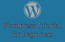 Wordpress Tutorial For Beginners