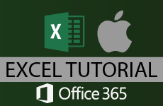 Microsoft Excel Tutorial 2017 Mac
